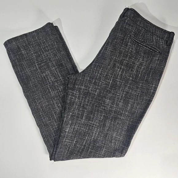 New York & Company Dress Pants Womens 8 Gray Stretch Straight Leg Career Bottoms - Picture 2 of 9